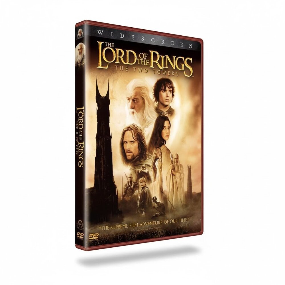The Lord of the Rings: The Two Towers – DVD (2002) | Epic Fantasy Adventure